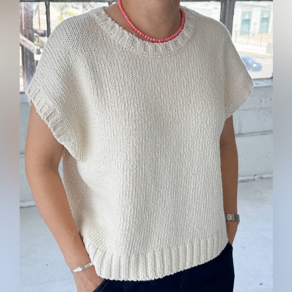 The Pierre Knitted Cotton Top - Picture 2 of 9